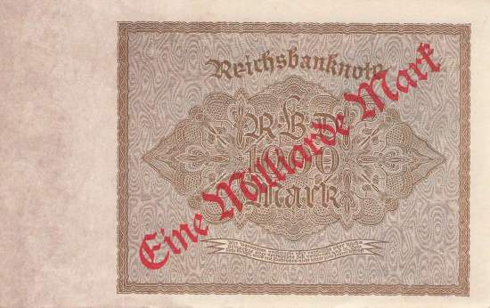 1 Milliarde Mark ro.110bb B BZ.2